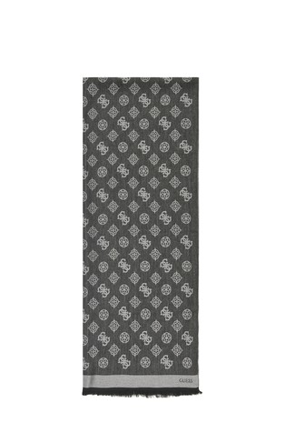 4G peony logo viscose scarf