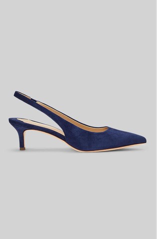 Lolah II Suede Slingback Pump