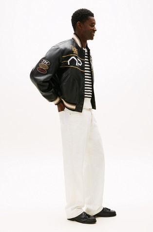 TOMMY HILFIGER TH x F1 MOVIE relaxed fit jeans hlače Bela - White 2
