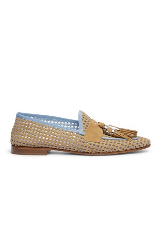Perforated loafers