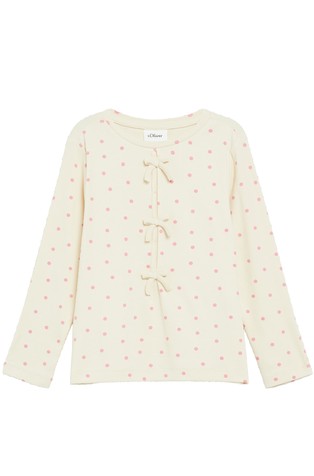 Long sleeved T-shirt with bows