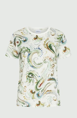 Paisley jersey T-shirt