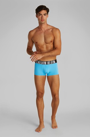 CALVIN KLEIN Paket 3 boksaric z nizkim pasom - Intense Power Micro Večbarvna - Blue / Black / Gray 4
