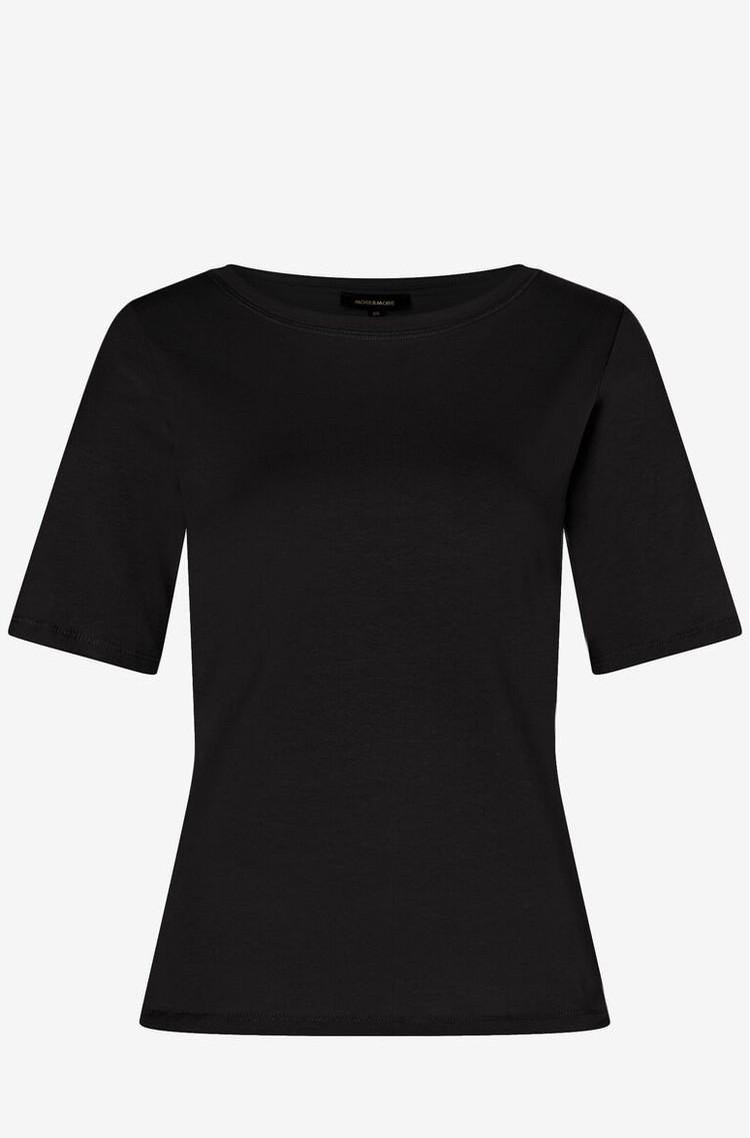 MORE &amp; MORE Stretch cotton T-shirt Black 