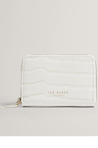 Manjša denarnica z vzorcem krokodilje kože