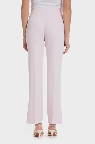 PUNT ROMA Relaxed fit hlače z razporkom na hlačnicah Roza - Pink 2