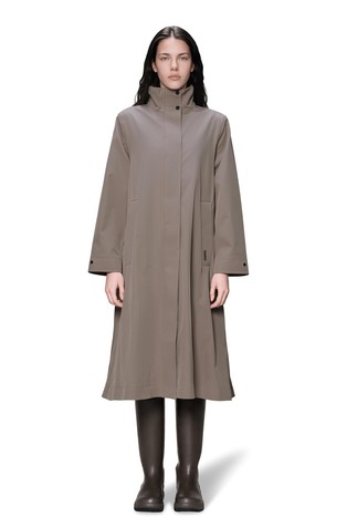 Suva Waterproof Softshell A-Line Long Jacket with Hood