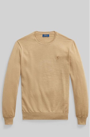 Washable Wool Crewneck Jumper