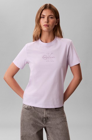 Regular Cotton Monogram T-shirt