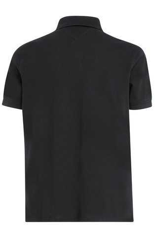 TOMMY HILFIGER 1985 regular fit polo majica Črna - Black 4