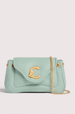 C-Me Small Leather Crossbody