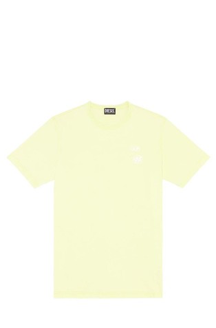 Unisex T-shirt with triple logo embroidery