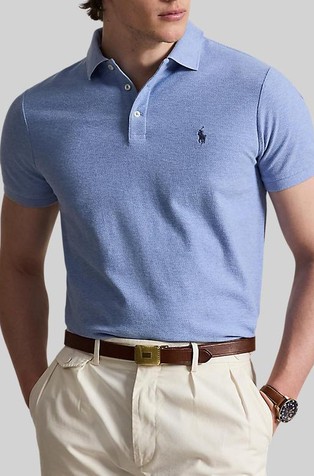 Custom slim fit polo majica s kratkimi rokavi