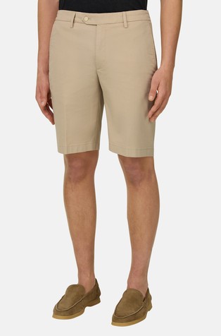 Bermuda hlače iz raztegljivega bombaža