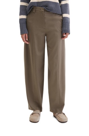 Barrel-style trousers in stretch TENCEL™ Lyocell