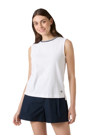 Portofino Tank Top With Contrast Trims