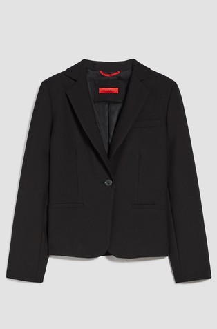 Slim fit suknjič z enorednim zapenjanjem