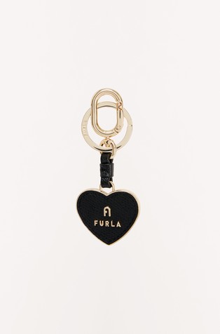 Keyring with Heart Charm