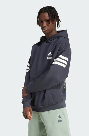 adidas x Star Wars The Mandalorian™ pulover s kapuco in potiskom zadaj