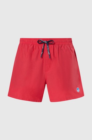 NORTH SAILS Swim shorts with logo patch Geranium 6