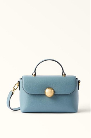 Mini Leather Top Handle Bag