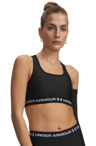 Armour® Mid športni top s prekrižanimi naramnicami
