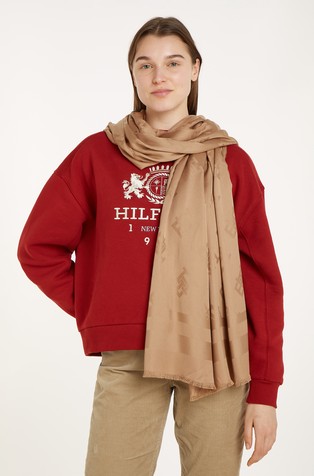 TOMMY HILFIGER TH Monogram Jacquard Scarf Emporium