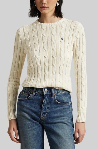 Cable-knit Wool-cashmere Sweater