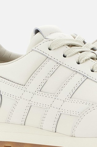 HOGAN 86ER usnjene superge Bela - Ivory 6