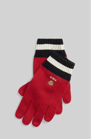 Polo Bear Cotton Gloves