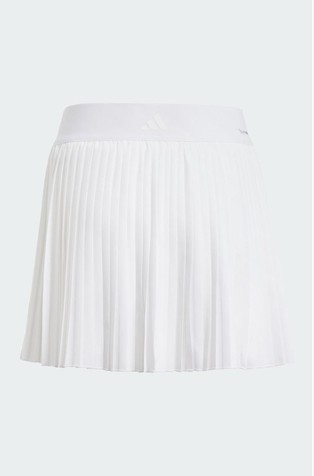 ADIDAS Club Tennis Pleated Skirt Kids White 2