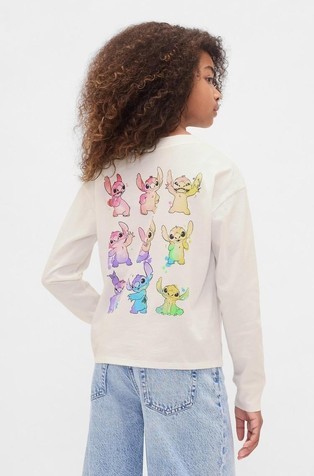 GapKids × Lilo and Stich Oversized Graphic T-Shirt