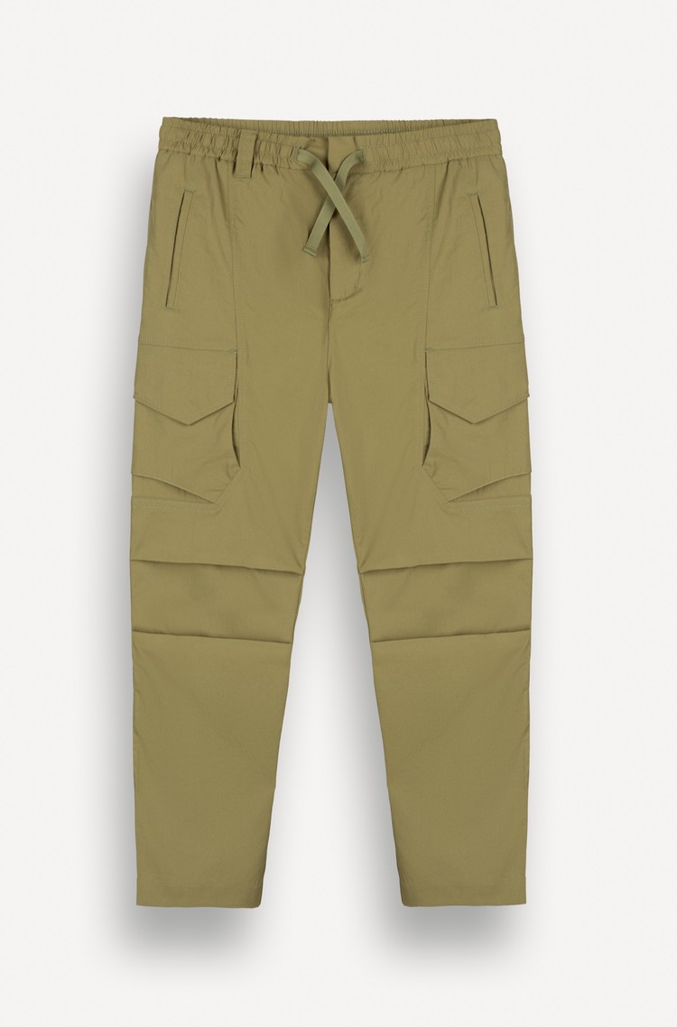 COLMAR Colmar Revolution tehnične cargo hlače z zatezno vrvico Zelena - Green 