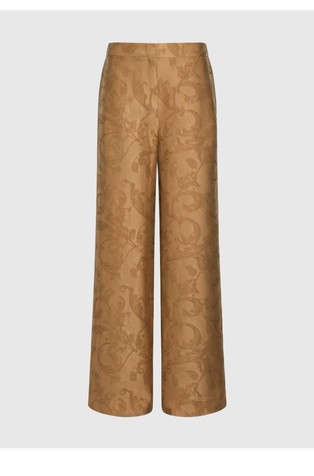 Široke hlače iz viskozne mešanice