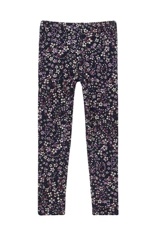 Thermofleece leggings with all-over print