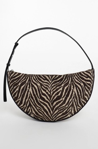 TSCURLY patterned canvas shoulder bag