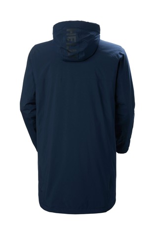 HELLY HANSEN Park podložena dežna parka Modra - Blue 7