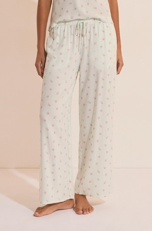 Olivya spodnji del pižame s cvetličnim vzorcem