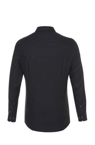 PURE H.TICO Slim fit City srajca z dolgimi rokavi Črna - Black 2
