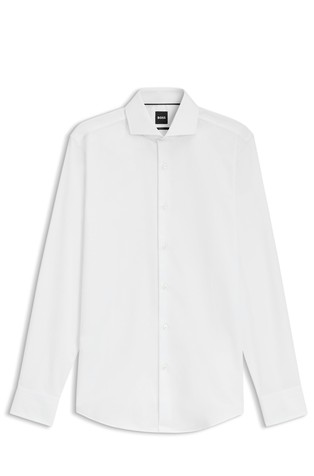 Slim fit Oxford bombažna srajca
