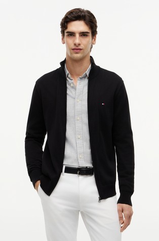 Pletena bombažna jopa