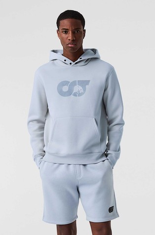 Logo cotton-blend hoodie