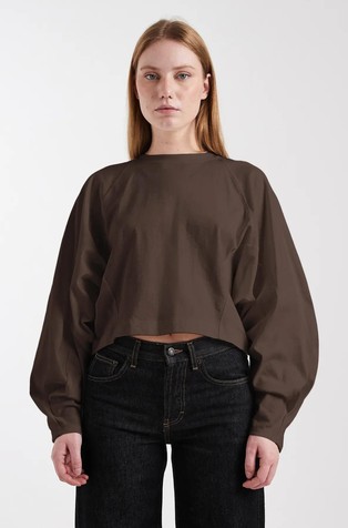 TSROSA raglan cinch cuff T-shirt