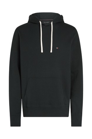 TOMMY HILFIGER Pulover s kapuco in vezeno logo zastavico Modra - Dark Blue 6
