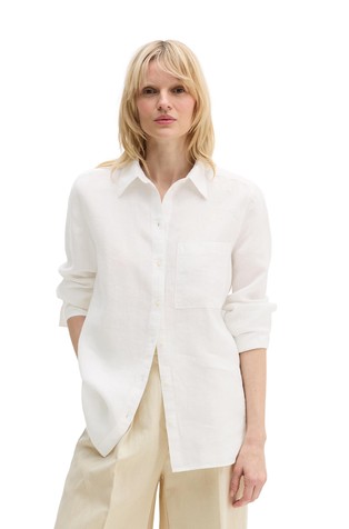 Ohlapna lanena srajca