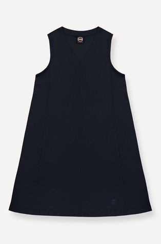Cotton V-neck dress