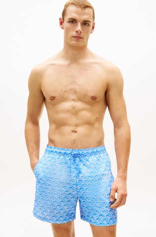 Essential Print Mid Length Swim Shorts