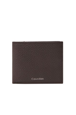 Leather Logo Billfold Wallet