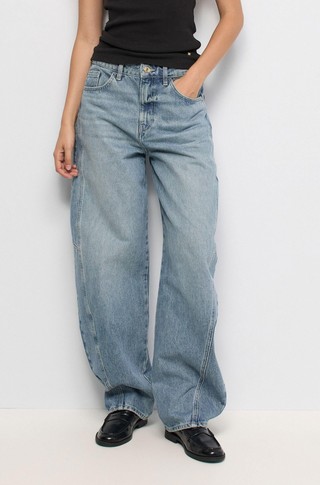 Barrel fit jeans