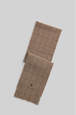 Fringed Wool-blend Scarf